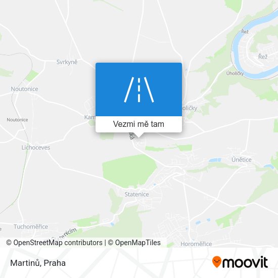 Martinů mapa
