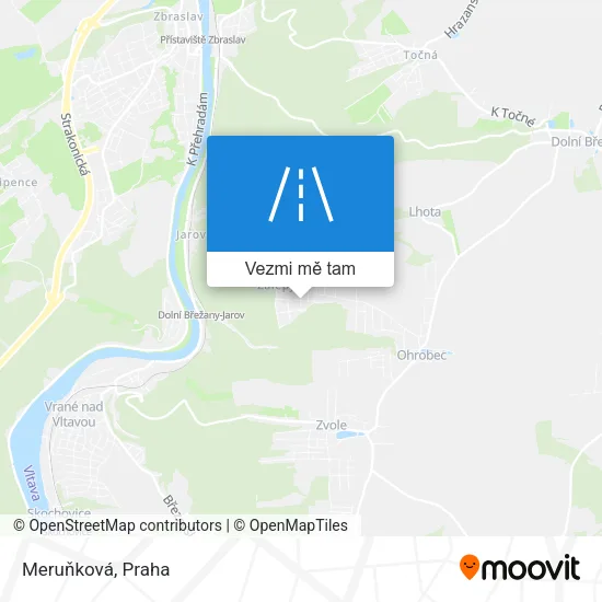 Meruňková mapa