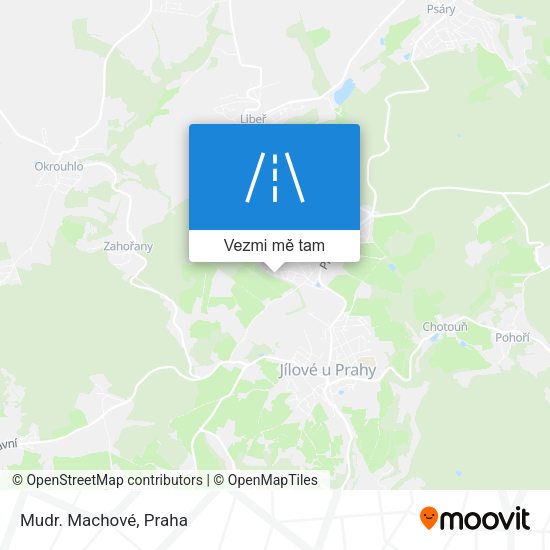 Mudr. Machové mapa