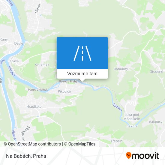 Na Babách mapa