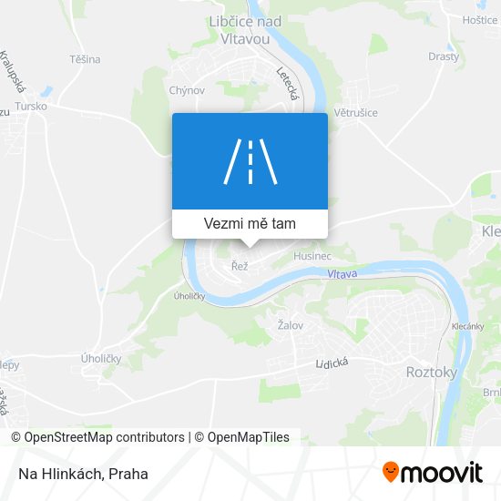 Na Hlinkách mapa