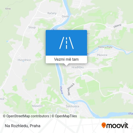 Na Rozhledu mapa