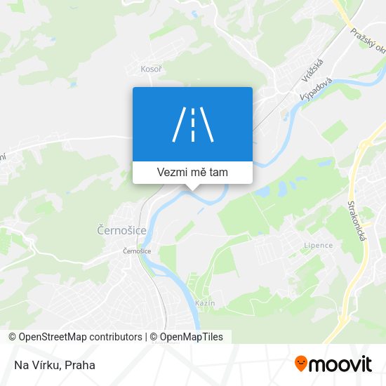 Na Vírku mapa