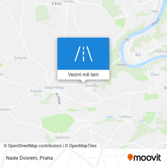 Nade Dvorem mapa