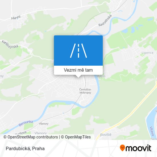 Pardubická mapa
