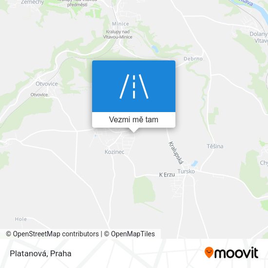 Platanová mapa