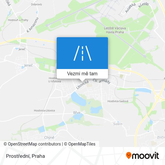 Prostřední mapa
