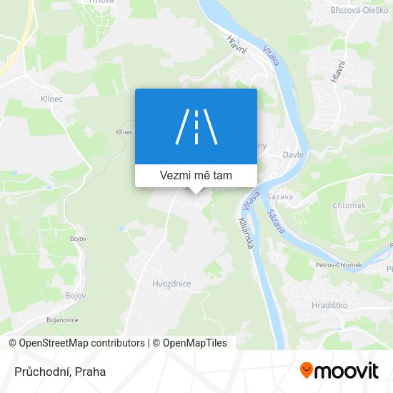 Průchodní mapa