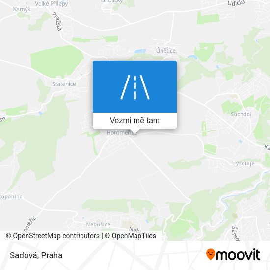 Sadová mapa