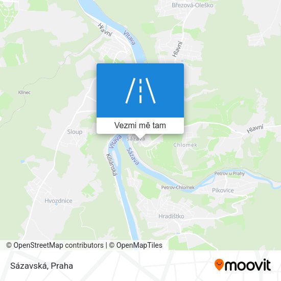 Sázavská mapa