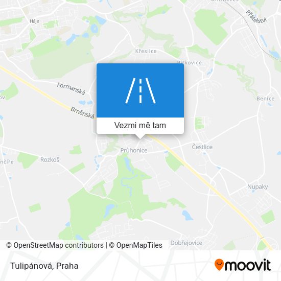 Tulipánová mapa