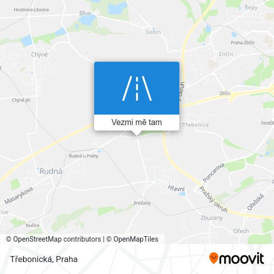 Třebonická mapa