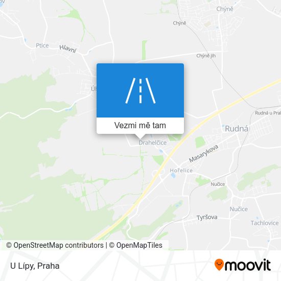 U Lípy mapa