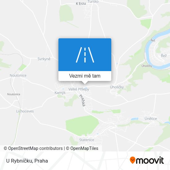 U Rybníčku mapa