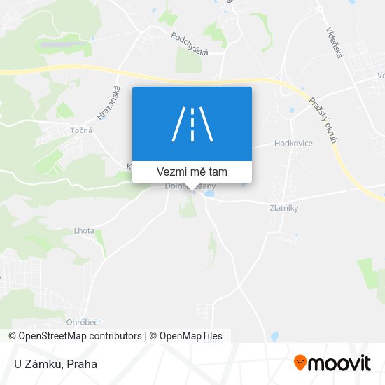 U Zámku mapa
