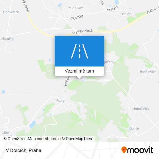 V Dolcích mapa