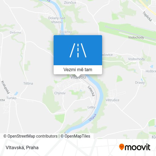 Vltavská mapa