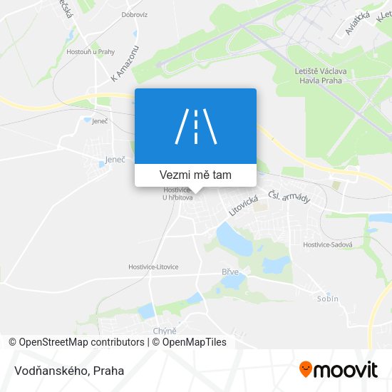 Vodňanského mapa