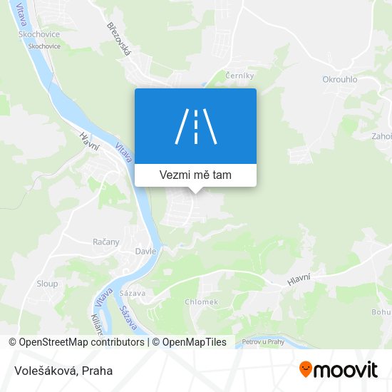 Volešáková mapa