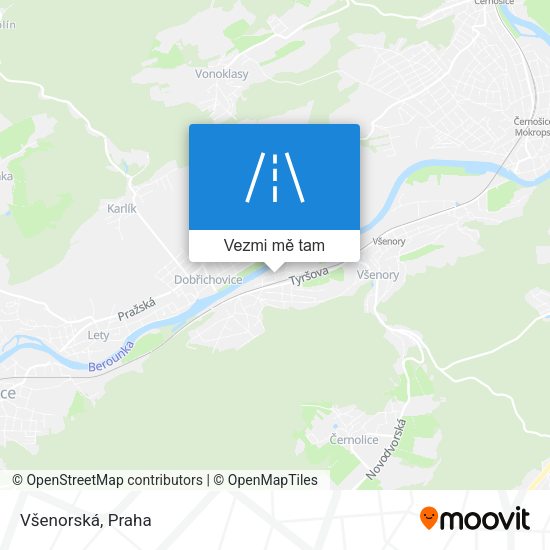 Všenorská mapa