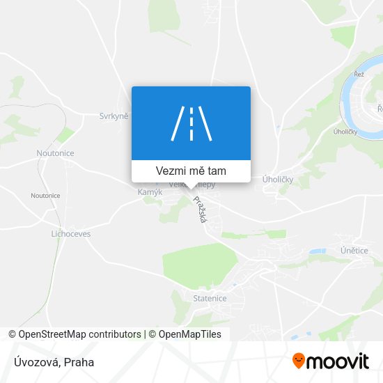 Úvozová mapa