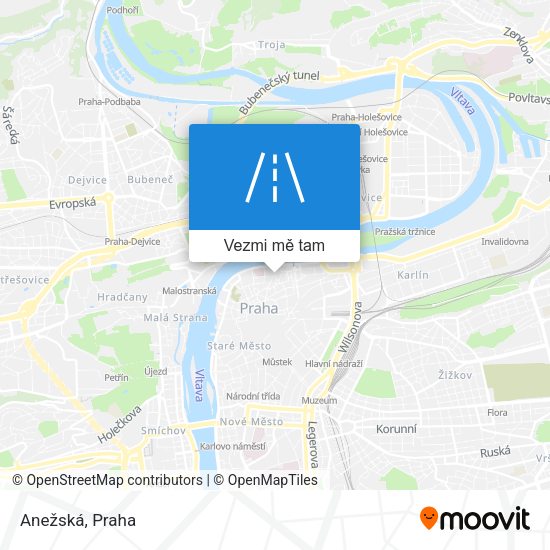 Anežská mapa