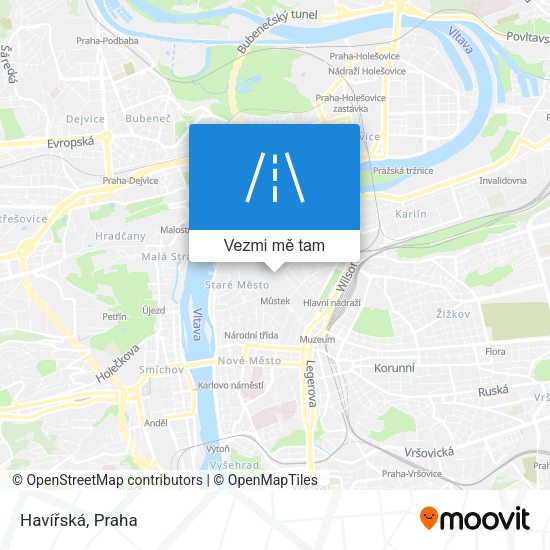 Havířská mapa