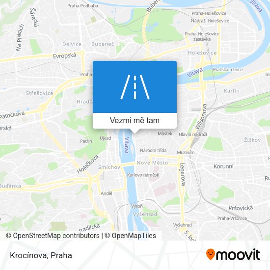 Krocínova mapa