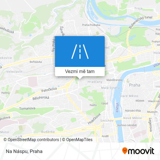 Na Náspu mapa