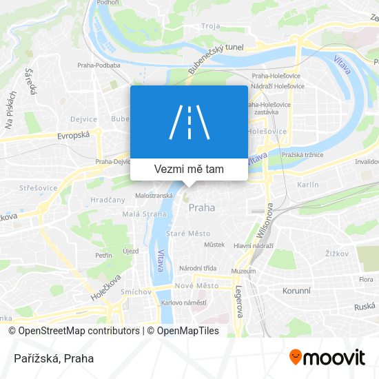 Pařížská mapa