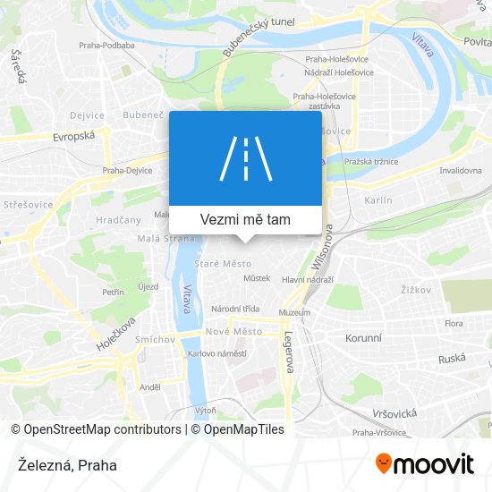 Železná mapa