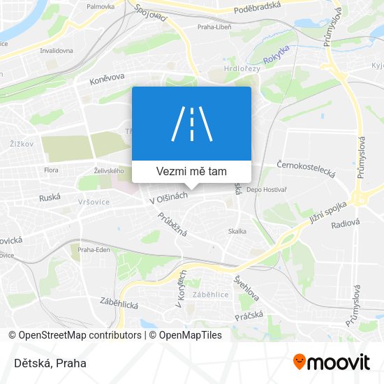 Dětská mapa
