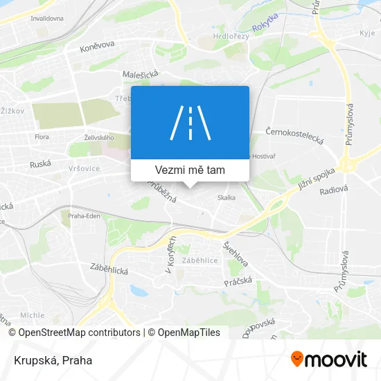 Krupská mapa