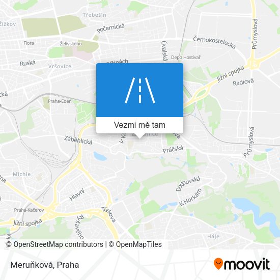 Meruňková mapa