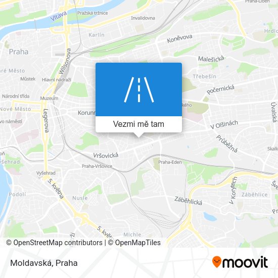 Moldavská mapa