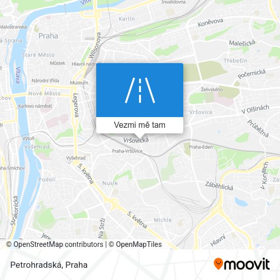 Petrohradská mapa