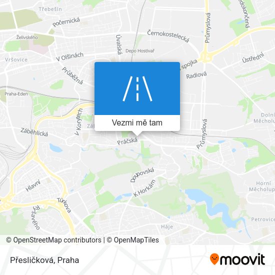 Přesličková mapa