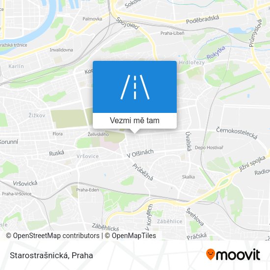 Starostrašnická mapa