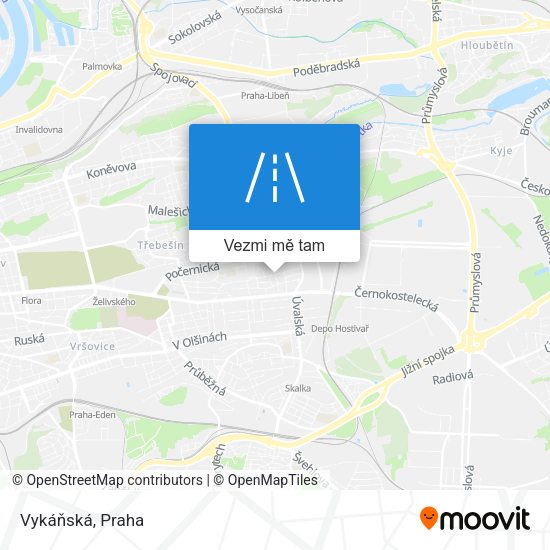 Vykáňská mapa