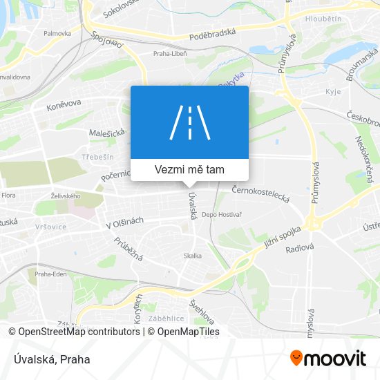 Úvalská mapa