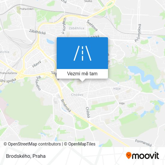 Brodského mapa