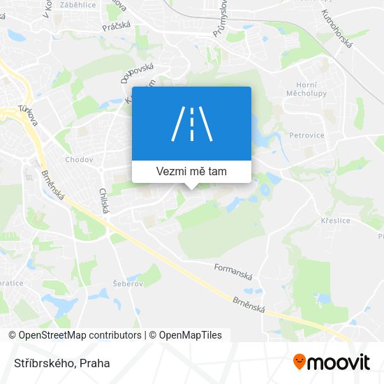 Stříbrského mapa