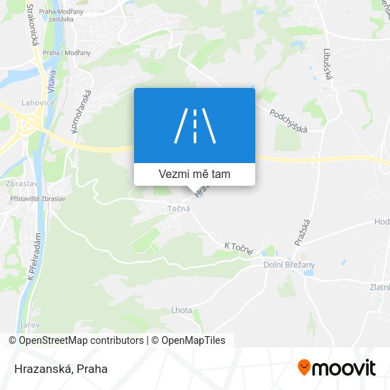 Hrazanská mapa
