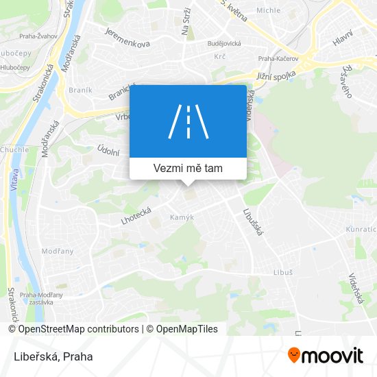 Libeřská mapa