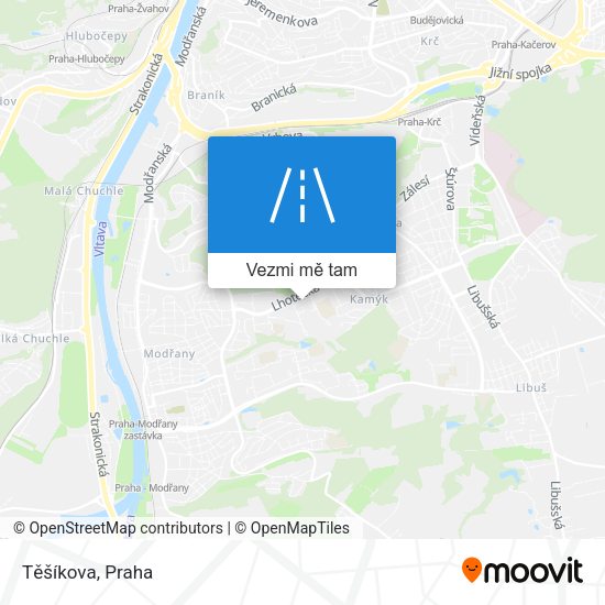 Těšíkova mapa