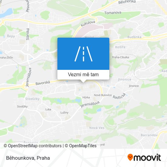 Běhounkova mapa