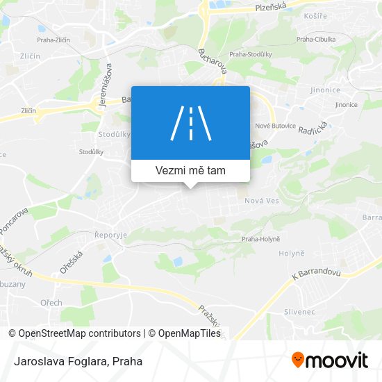 Jaroslava Foglara mapa