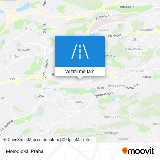 Melodická mapa