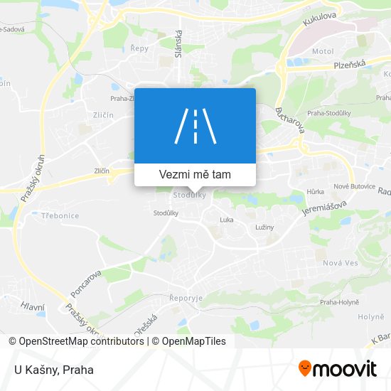 U Kašny mapa