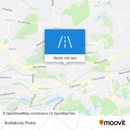 Bodláková mapa